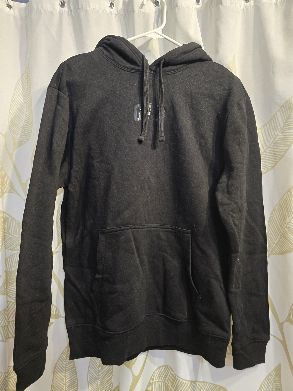 GAP Black Hoodie with Small Chest Logo